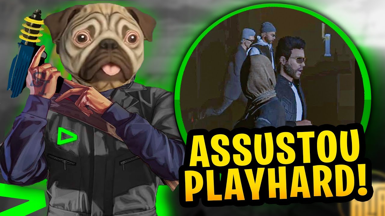 ASSUSTANDO O PLAYHARD NA NEGOCIAÇÃO! - GTA V ROLEPLAY CIDADE ALTA RP