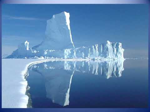Распространение льдов в Мировом океане
