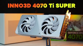 INNO3D GeForce RTX 4070 Ti SUPER INNO3D GEFORCE RTX™ 4070 TI SUPER TWIN X2 | INNO3D