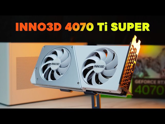 INNO3D GeForce RTX 4070 Ti SUPER INNO3D GEFORCE RTX™ 4070 TI SUPER TWIN X2 | INNO3D