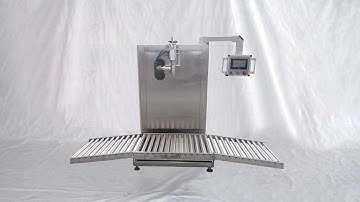 200L barrel filling machine single head lubricant oil weighing filler máquina de llenado de aceite