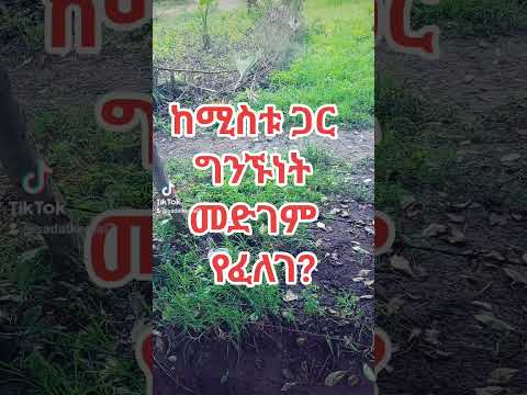 ከሚስቱ ጋር ግንኙነት መድገም የፈለገ