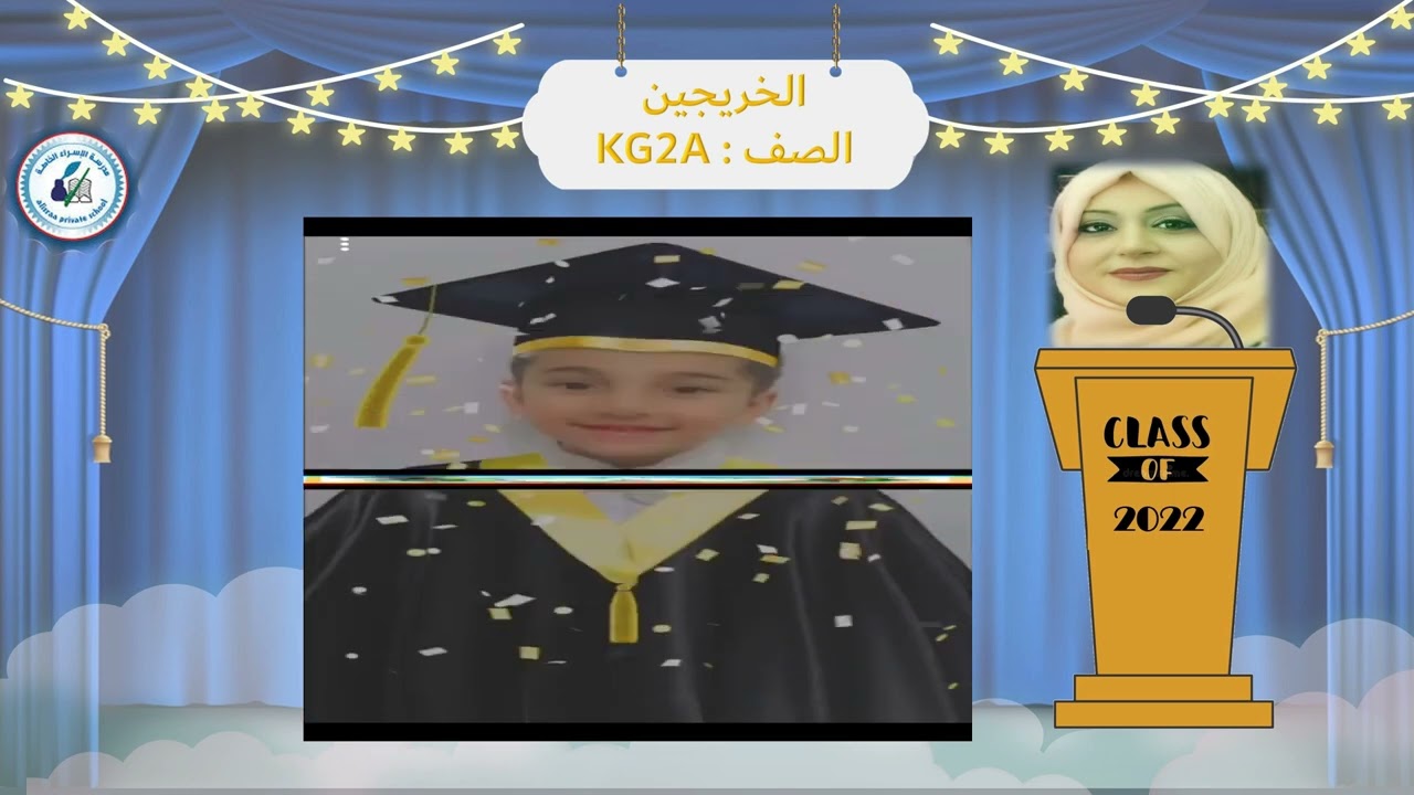 حفل تخرج الروضة مدرسة الإسراء الخاصة