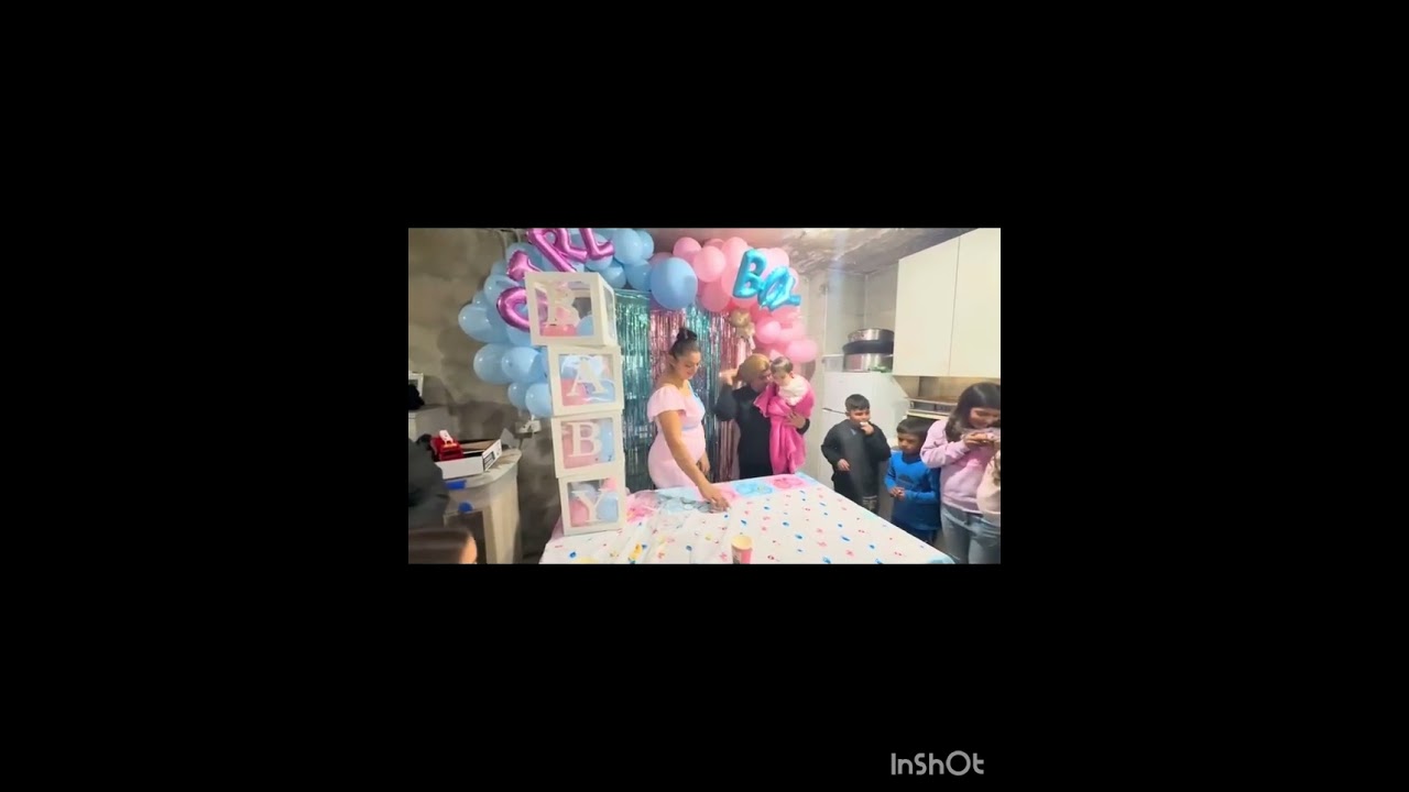 Gitanos de Lugo Revelación de género Andrea y Josué 💙🩷💙🩷