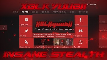 *INSANE* XBLKyuubii Stealth Server [17559] [RGH/Jtag]