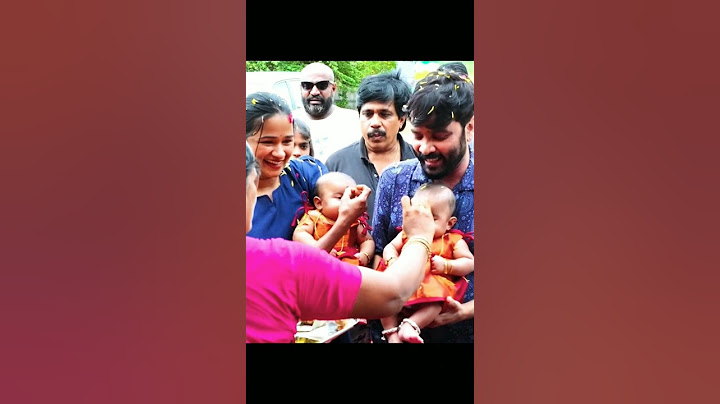 Whole Familywelcomes Lyricist Snehan Twin Daughters Kadhal Kavithai Sucha Beautiful Moment Captured