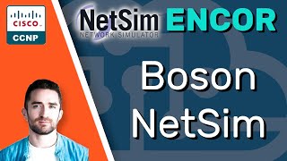 Boson NetSim for ENCOR // Advanced Network Simulator // ENCOR 350401 Complete Course