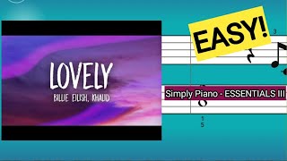 Simply Piano| Lovely |Essentials III |Piano Tutorial