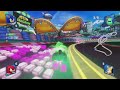 Winning my First Sonic Race on Sonic Racing using Sonic, Tails, and Knuckles of course