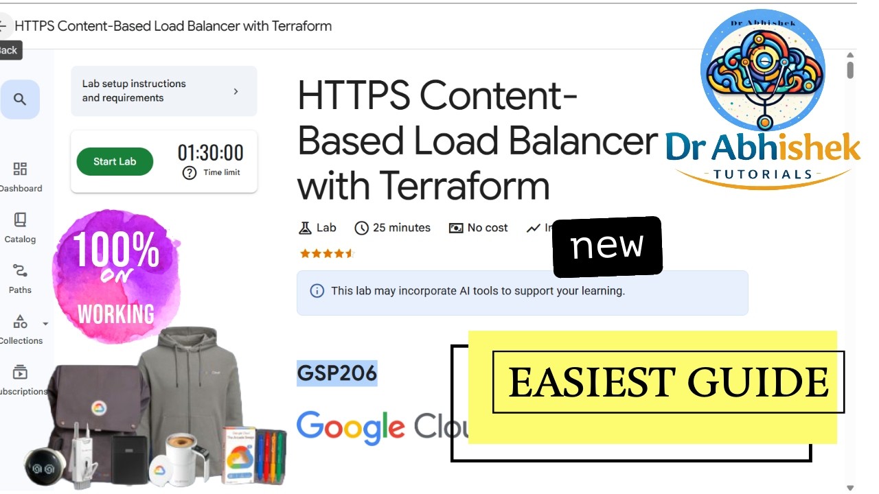HTTPS Content-Based Load Balancer with Terraform | FEB 2026 | #GSP206 # ...