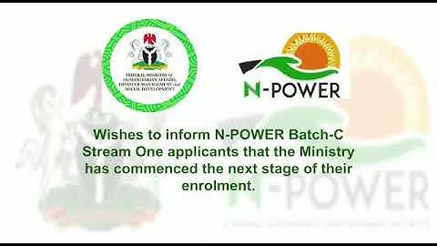 NPOWER BATCH C STREAM 1&2 DEPLOYMENT LETTER