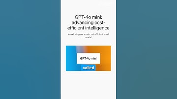 GPT-4o Mini Is Cheap & Fast ⚡️