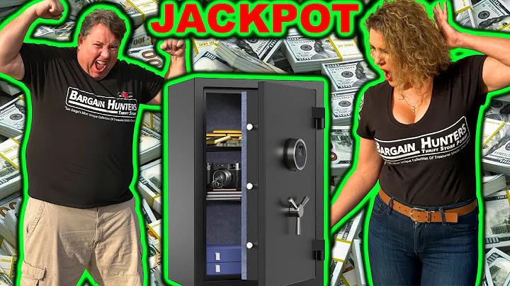 We found a Safe and IT WAS LOADED FINALLY STORAGE ...
