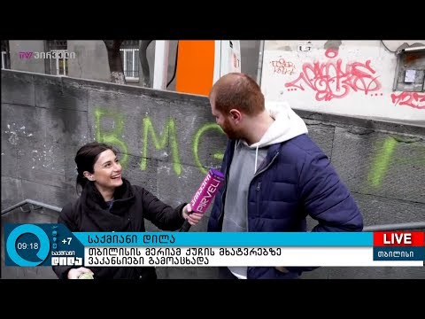 თბილისის მერიამ ქუჩის მხატვრობაზე ვაკანსიები გამოაცხადა