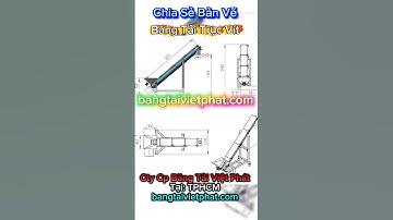 Chia sẻ bản vẽ băng tải trục vít (vít tải), thiết kế bởi: Cty CP Băng Tải Việt Phát tại TPHCM￼