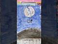 The Miracle Moon 🌙Splitting of Prophet Muhammad ﷺ islamic Art|#art #sorts #artshorts #islamicart #