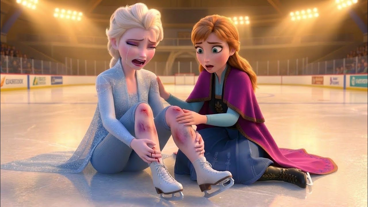 ⛸️❄️Elsa Fell on the 🧊 But Something Felt Wrong ❄️😨 Elsa’s Skating Accident Wasn’t Just an Accident 