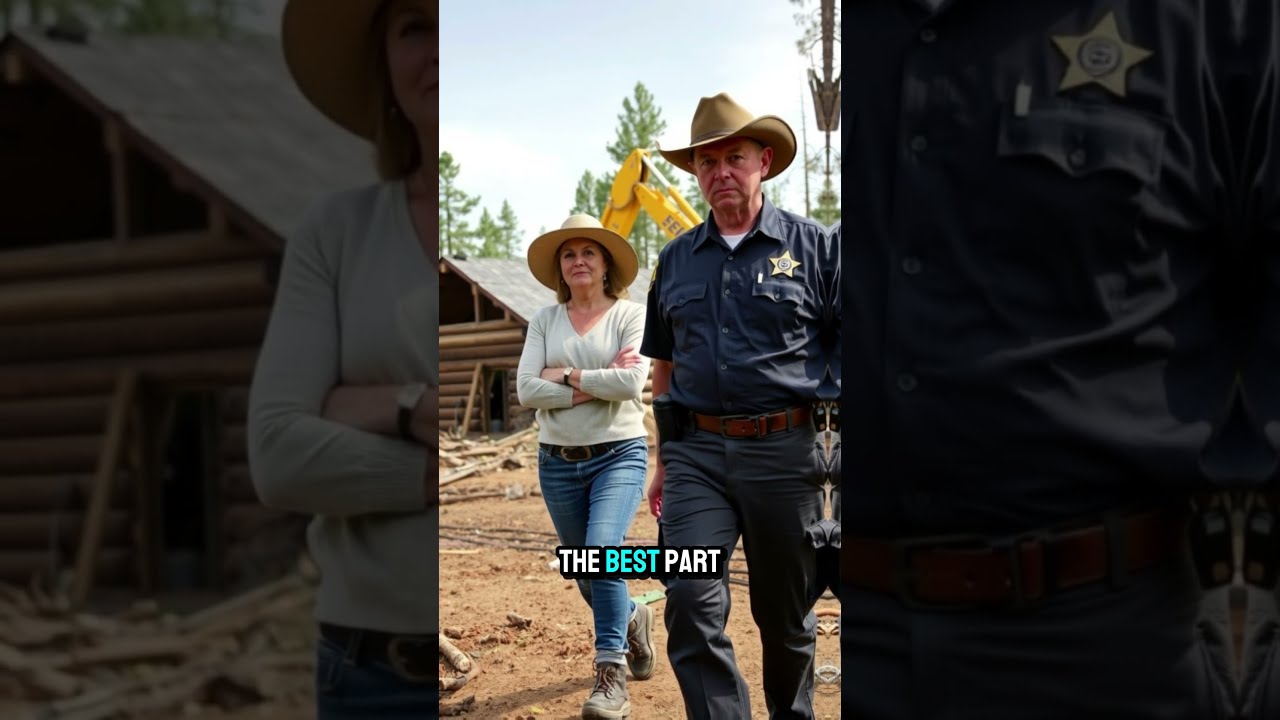 HOA Karen Destroyed My Dad S 1M Hunting LodgeShe Had No Idea I M The Sheriff Viralvideo