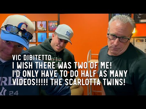I wish there was two of me! I'd only have to do half as many videos!!!!! The Scarlotta Twins!