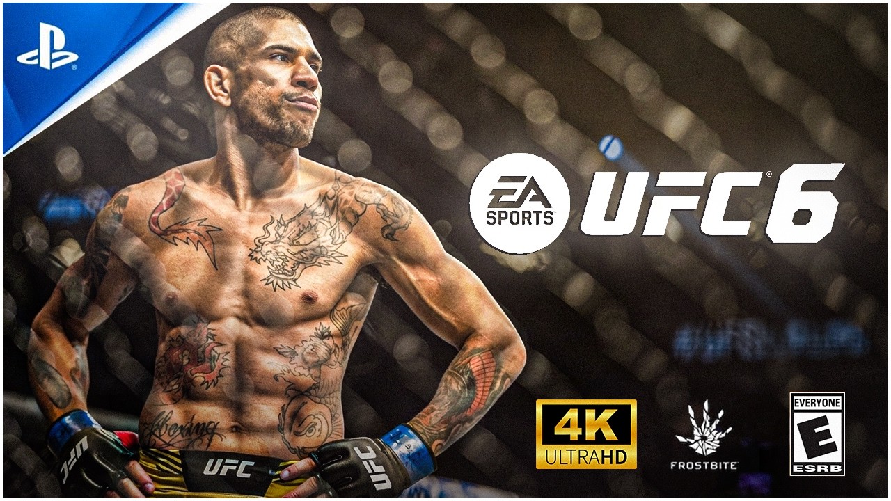 EASPORTS UFC6 PS5 ゲーム 店頭B2販促ポスター | TOLERANTNOST.COM