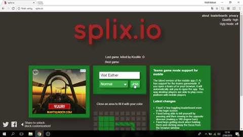 Rank 7 ! Splix.io  #1