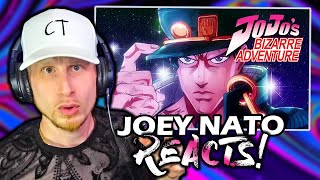 WTF WAS THIS BRUH.. | Joey Nato Reacts to Jojo's Bizarre Adventure OPs (S1S5)
