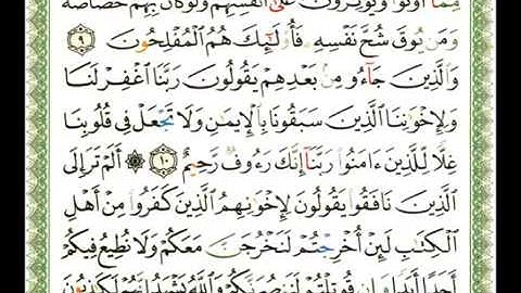059   سورة الحشر   شيرزاد عبد الرحمن طاهر