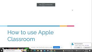 Apple Classroom Tutorial