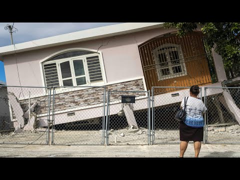 Video: Starkes Erdbeben Trifft Puerto Rico