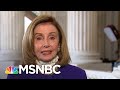 Pelosi On Trump Rushing To Fill The SCOTUS Vacancy: He Is ‘A Master Of Diversion’ | Deadline | MSNBC