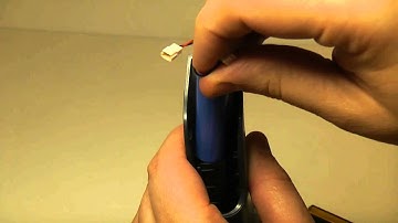 Bar code QuickScan Mobile QM2100 - Replacing the Battery