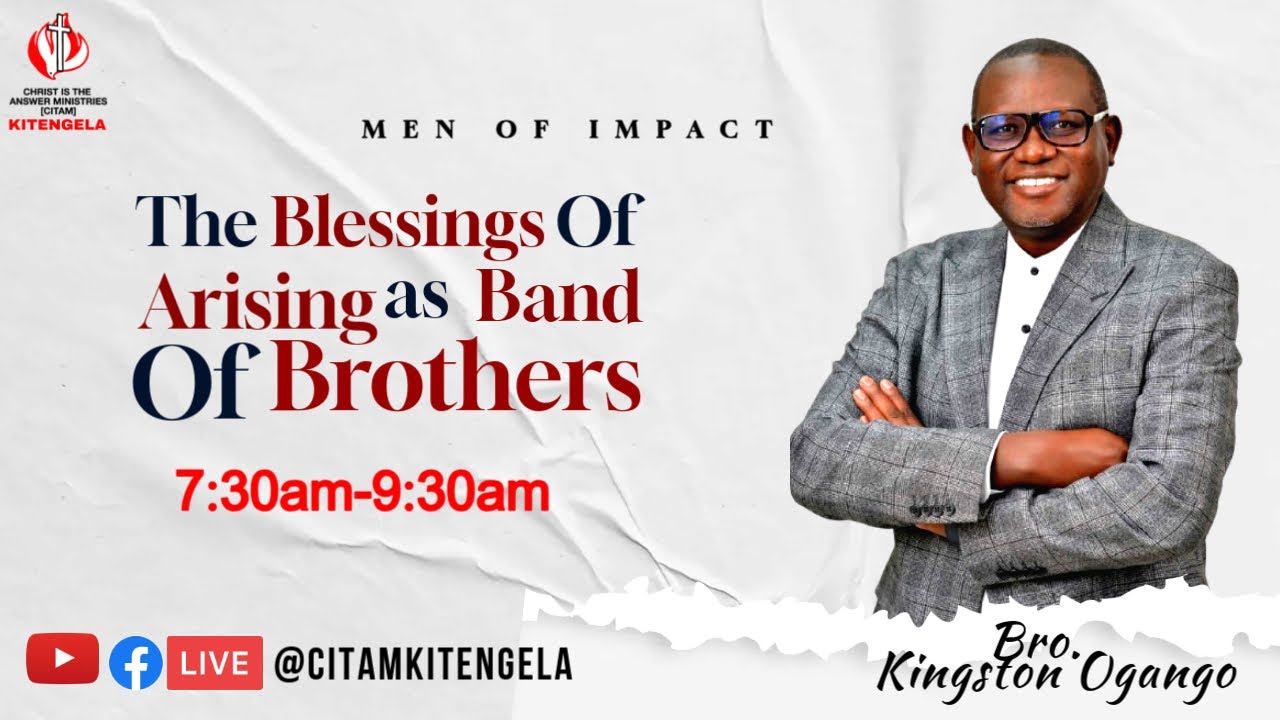MEN OF IMPACT || THE BLESSINGS OF ARISING AS BAND OF BROTHERS || 19TH JULY 2025