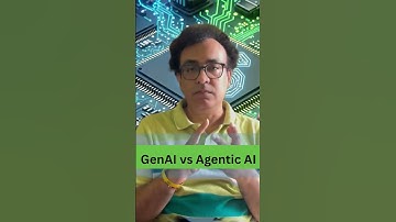 GenAI vs Agentic AI: What’s the Difference? 💡⚔️ | Subhasish Chakraborti