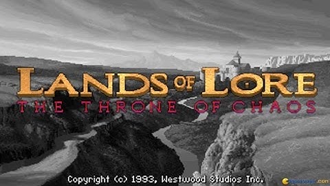 Lands of Lore: The Throne of Chaos gameplay (PC Game, 1993)