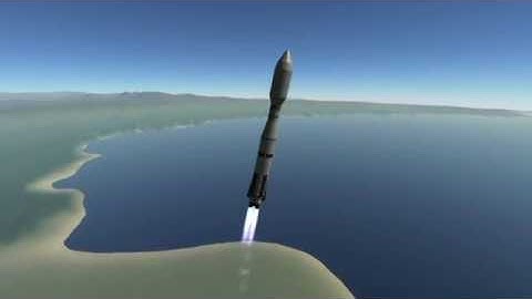 KSP - Jumbo-64 to Orbit using MechJeb