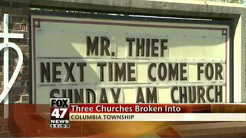 UPDATE: Three People Arrested in Church Robberies