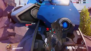 [Ovewatch] NEW Skin for Widow(Nova) Gameplay + NEW Map Blizzard World