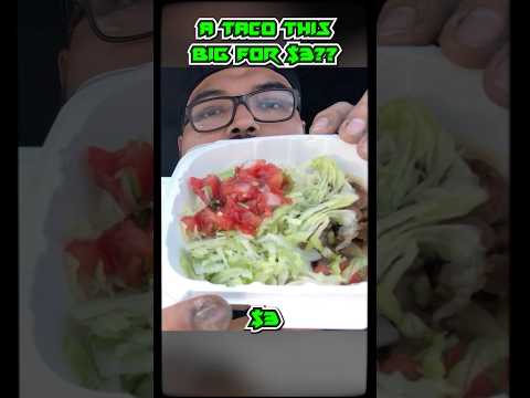 Video thumbnail: Asada Taco Under $3 In Sacramento?? 😳 #SacramentoFood #BestTacoInSac #TacoReview #SacTacos