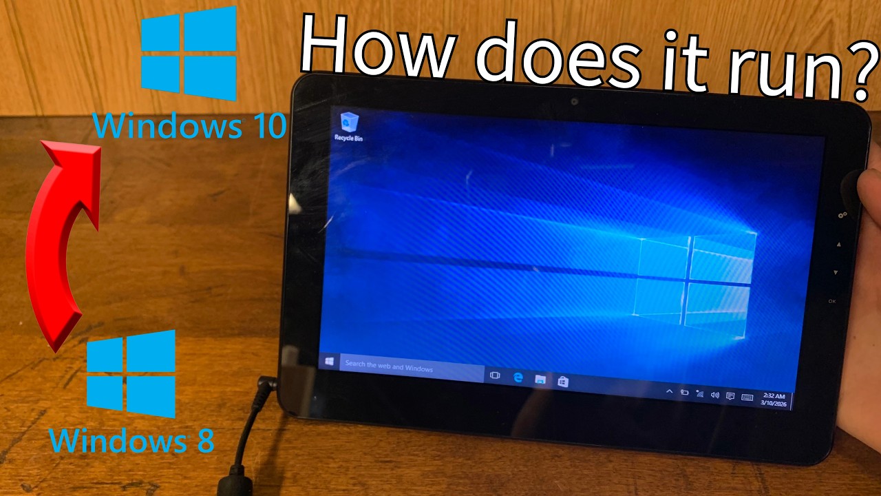 Update Computeratabletab 4 Console Upgrading Windows on a Tablet from 2010 - YouTube