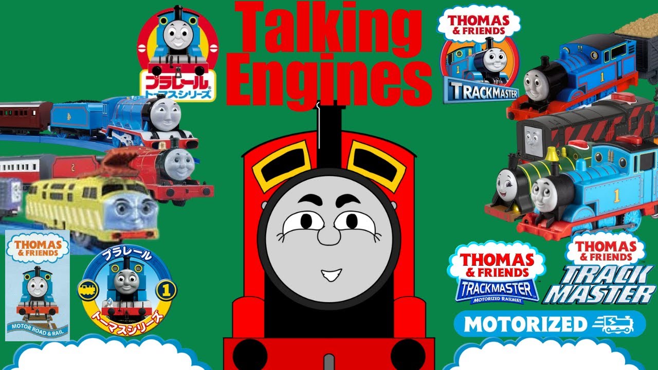 Линии моторизованных говорящих паровозов T&F