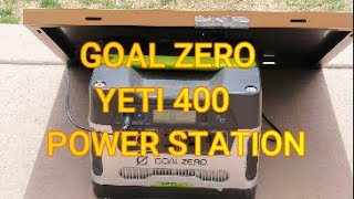 Goal Zero Yeti 400 Power Stationproduct Review