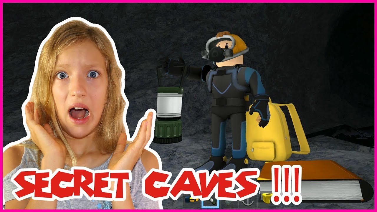 Secret Underwater Caves - karina omg roblox live