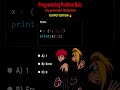 can you answer this problem 🫢#programming #correctcoding #pythonquiz