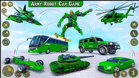 Robot War Arena Game part 2 - Robot Tank Transform games | Android iOS gameplay