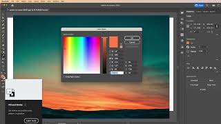 Illustrator: Finding a hexadecimal code