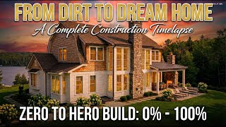 Celebrity Building a House in 28 Seconds | Full Time-Lapse From Foundation to Finish Wealth