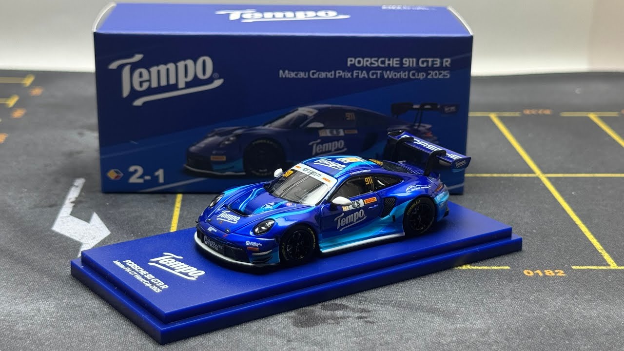 HCK's Garage-NEW CAR】Almost Real Porsche 911 GT3 R(Tempo Ver