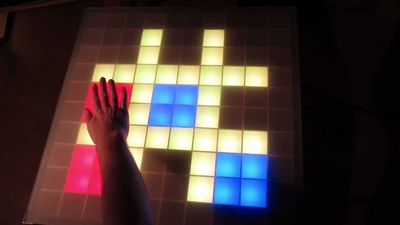 count matrix table 100Pixel Tic Sensor) Table Interactiv LED (Touch RGB count matrix table 100Pixel Tic Sensor) Table Interactiv LED (Touch RGB