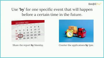 How to Use Prepositions of Time Correctly in Work Emails | Email Grammar Tips