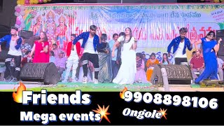 Chinuku Chinuku Andelatho song live perfomence | friends mega events | ongole